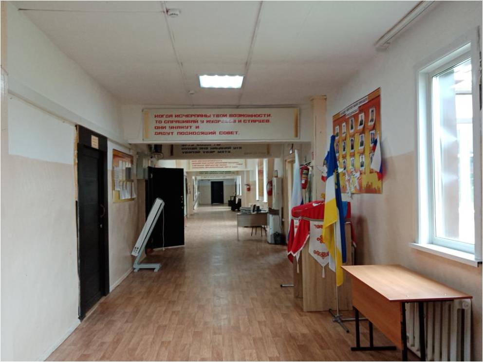 коридор учебного корпуса